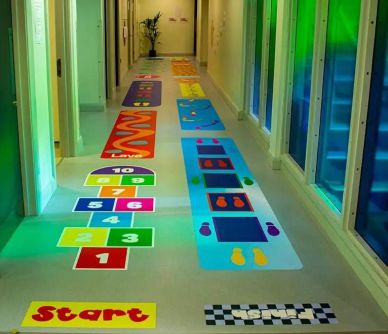 Case Study - Sensory Corridor for St Patricks Primary School, Belfast