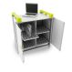 16 Port Laptop Storage Trolley Vertical | Creative Activity