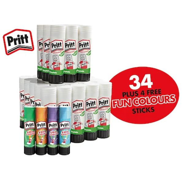 Pritt Sticks Large 43g pk34 | Creative Activity