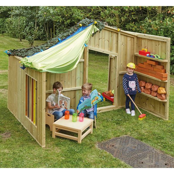 Outdoor Wooden Roleplay Area | Creative Activity