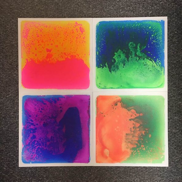 UV Liquid Floor Tiles  | Creative Activity