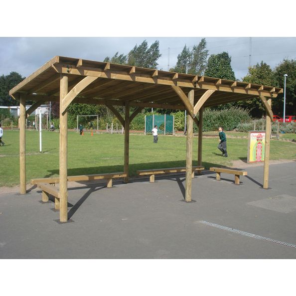 Wooden Roof Pergola - 3000mm x 2000mm | Creative Activity