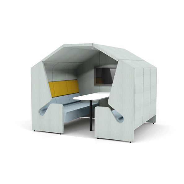 Convey 6 Seater Booth with Roof | Creative Activity