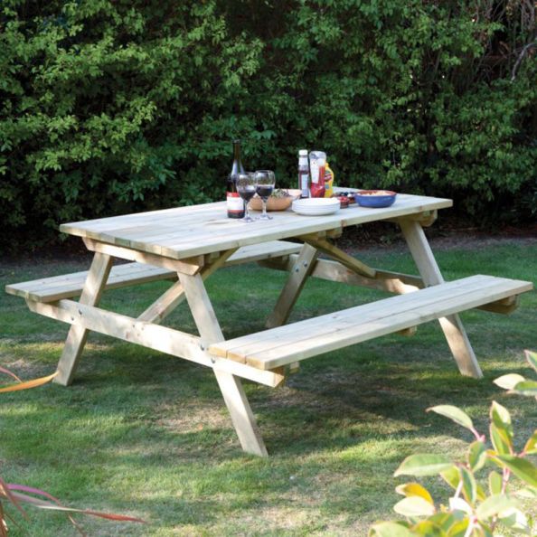 Softwood Picnic Bench | Creative Activity