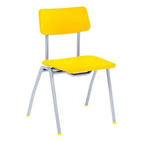 BS Classroom Chair Seat Height 460mm Yellow