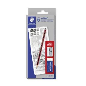 Staedtler Tradition Assorted Grades Pack of 6