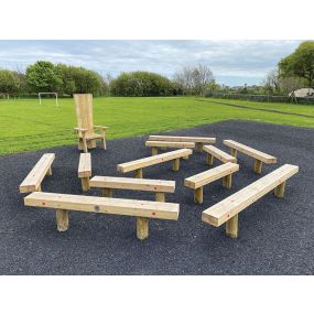 Maze Seating - Inner Ring Only 3410 x 2750mm | Creative Activity