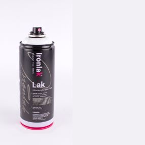 Ironlak Acrylic Spray Paint  400ml Can - Aspen White *P* | Creative Activity