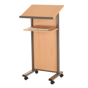 Panel Front Lectern Beech  | Creative Activity